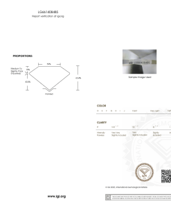 เพชรแท้ Lab Grown Diamond 3.09 กะรัต น้ำ 100 เกรดVS2 EX EX N พร้อมเซอร์ IGI (1CER1169)